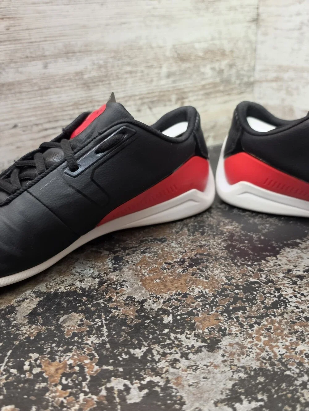 Mens Puma Scuderia Ferrari Drift Cat Driving Shoes Sz 10 Used 306818-01 - Picture 6 of 11